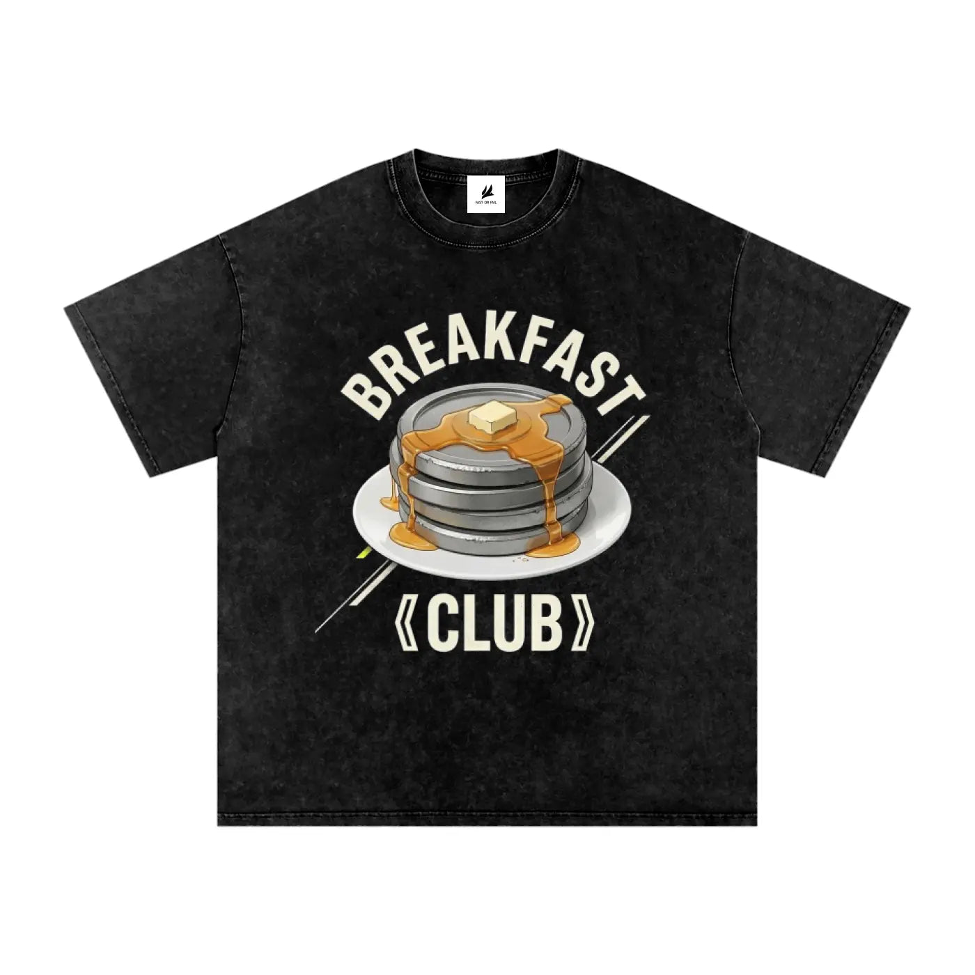 Snow Washed Oversized Cotton T-Shirt ODMPOD