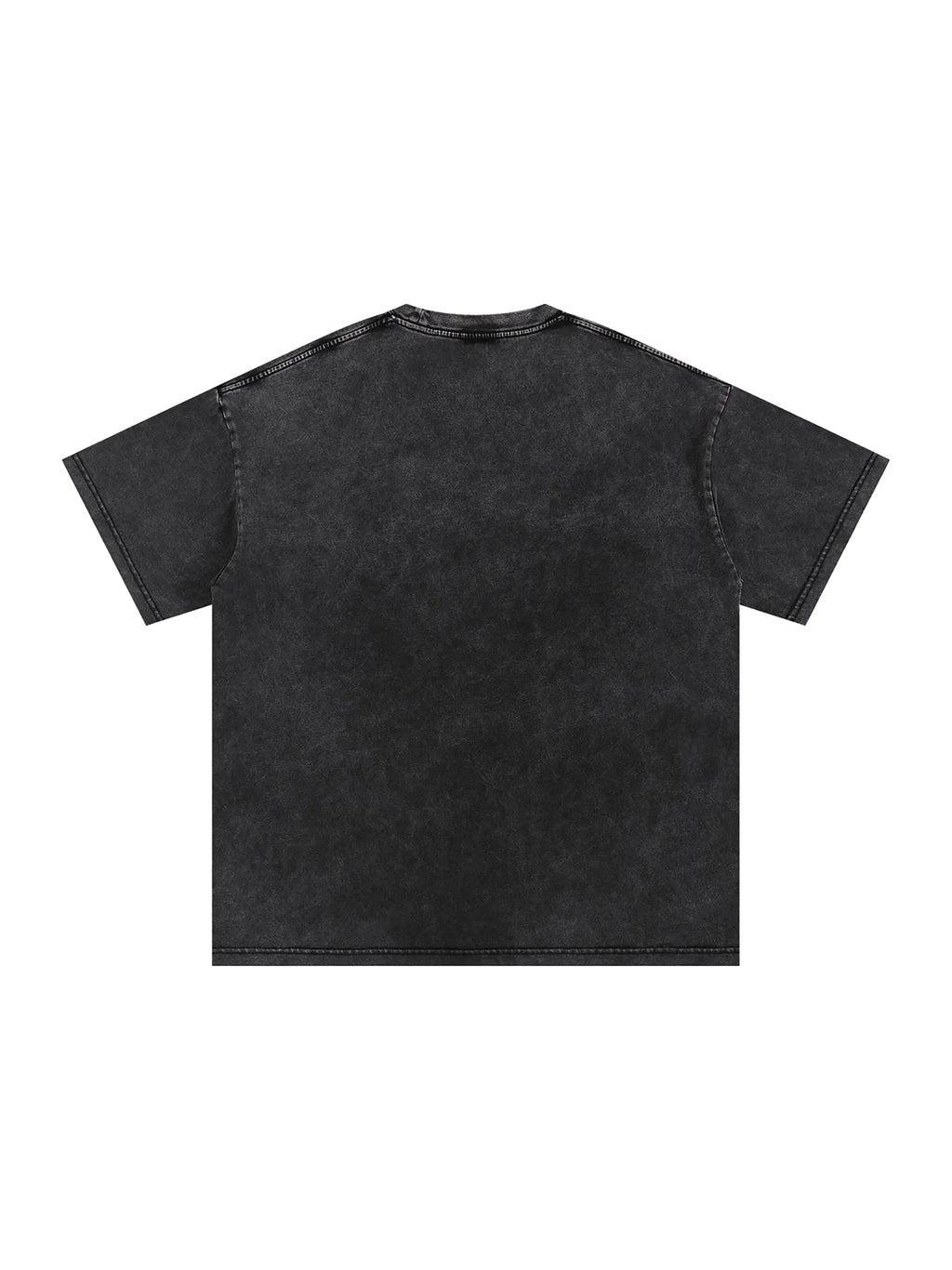 Snow Washed Oversized Cotton T-Shirt ODMPOD